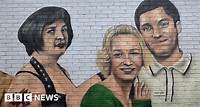 Gavin and Stacey immortalised in giant wall art