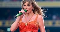 Taylor Swift Gives Nod to Travis Kelce During Dublin Eras Show with Archer Pose Again