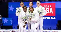Nastia Liukin describes each of the USA Olympic gymnastic team members in one word