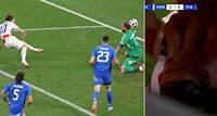 Modric in lacrime dopo il gol all'Italia: la reazione in campo della Croazia
