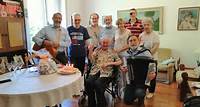 Calolzio festeggia Luigi Bolis, nonno di 100 anni