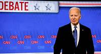 Biden quips he 'almost fell asleep onstage' at debate