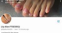 Cantora Lily Allen cria página em plataforma erótica para divulgar fotos dos seus pés