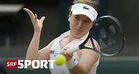 Wimbledon: Viertelfinal Frauen - Suns Lauf von Vekic gestoppt