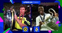 Le precedenti finali di Dortmund e Real Madrid