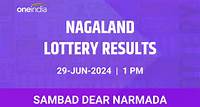 Nagaland Sambad Lottery Dear Narmada Saturday Winners June 29 At 1 PM