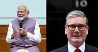 In 1st call after Labour Party win, PM Modi, UK counterpart Keir Starmer agree to work for early free trade agreement