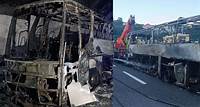 Feuer-Drama auf wichtiger Italien-Route: Reisebus brennt in Tunnel Richtung Toskana