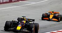 F1 Austrian GP: Verstappen wins sprint race over duelling McLarens