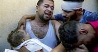 Israel bombs Gaza, killing dozens of Palestinians, after US criticises high civilian toll