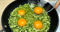 Eier zum Brokkoli geben! Schnelles Frühstück! 2 Rezepte Einfach und lecker! # 262