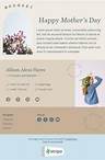 Promo Email Template «Make your mom happy» for Gifts & Flowers industry mobile view