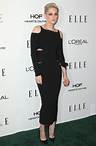 Black is beautiful und funktioniert einfach immer! Für die 23. ELLE Women Awards wählte Kristen Stewart ein schwarzes, enges Kleid mit Cut-Outs.