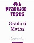 Grade 5 Mathematics Practice Tests and Exams - Free Kids Books