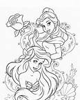 Princesas Ariel e Bela juntas