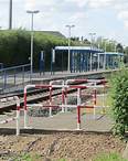 Rurtalbahn erneuert Weiche am Bahnhof in Kreuzau: Nächtliche Bauarbeiten und Sperrung der Bahnhofstraße