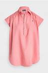 SHORT SLEEVE BUTTON FRONT - Bluse - dolce pink