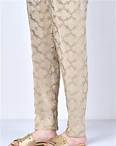 Embroidered Silk Trouser