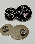 25th Anniversary Silver Jubilee Pin