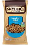 Unsalted Mini - Snyder's of Hanover