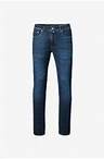 LYON - Jeans Tapered Fit - dark blue used buffies