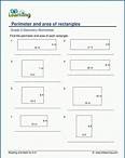 Area and perimeters of rectangles | K5 Learning