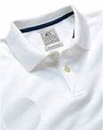 Z3 Polo Garment Dyed White Solid Tailored Fit Casual Cotton T-Shirt