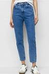 MOM - Jeans Tapered Fit - mottled dark blue