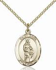 St Anne Medal – 14 Karat Gold Filled – Medium, Engravable