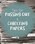 Truth For Teachers - Tips for Passing Out and Collecting Papers