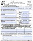 IRS Power of Attorney (Form 2848) IRS (2848)