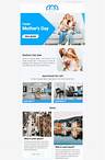 Mother’s Day Email Template «Mom's holiday» for Real Estate industry mobile view