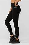 Amy Phone Pocket Tech Ankle Biter Leggings | Black | Ankle Biter | Lorna Jane Australia