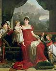 FABRE François Xavier Portrait de la duchesse de Feltre et de ses enfants
