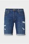 JJIRICK JJORIGINAL - Jeans Shorts - blue denim