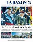 Periódico La Razón (España). Periódicos de España. Toda la prensa de hoy. Kiosko.net