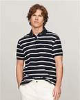Regular Fit Stripe Wicking Polo | Tommy Hilfiger