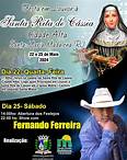 Festa em louvor à Santa Rita de Cássia na Cidade Alta A festividade religiosa será realizada nos dias 22 e 25 de maio.