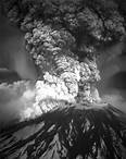 Mount St. Helens erupts on May 18, 1980.