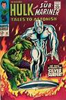Tales to Astonish 93: Silver Surfer vs Hulk Cover | 100 Hot Comics