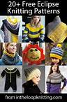 Free Eclipse Knitting Patterns Free knitting patterns for shawls, hats, sweaters, and more with solar eclipse related themes and looks.