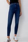 SUPER HIGH WAISTED - Jeans Skinny - dark blue