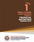 FNL-E-P1-0423-Final Course - Study Material (Group I) (Kit Material) - Paper 1 - Financial Reporting (Module 1 to 4) (April 2023), Relevant for May, 2024 & November, 2024 Examination