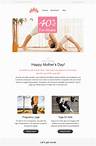 Mother’s Day Email Template "Beauty and Health" for Sports industry mobile view