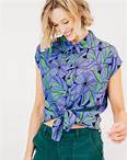 Hemdbluse mit kurzen Ärmeln aus EcoVero by Lenzing