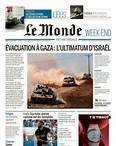 Journal Le Monde (France). Les Unes des journaux de France. Toute la presse d'aujourd'hui. Kiosko.net