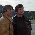 Kent McCord and Barry Van Dyke in Galactica 1980 (1980)
