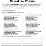 Narrative Poetry Help your child learn to navigate narrative poetry, then write their own poem, in this super-fun narrative poetry worksheet.