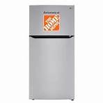 LG 24 cu. ft. Top Mount Freezer Refrigerator with Multi-Flow Air System in Stainless Steel, Garage Ready