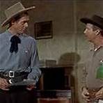 Arthur O'Connell and Robert Ryan in The Proud Ones (1956)